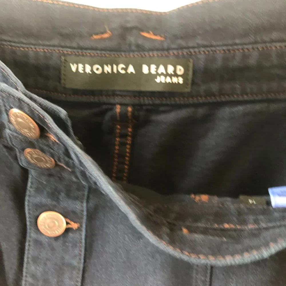 NEW Veronica Beard Lennon Tiered Denim Jean Skirt Size 14 SOLD OUT ONLINE - Picture 6 of 16